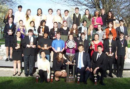 US forensics team finishes first in state